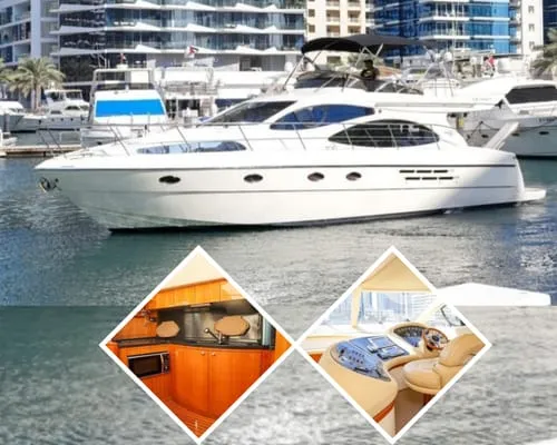 Valentina 50ft Flybridge Seating